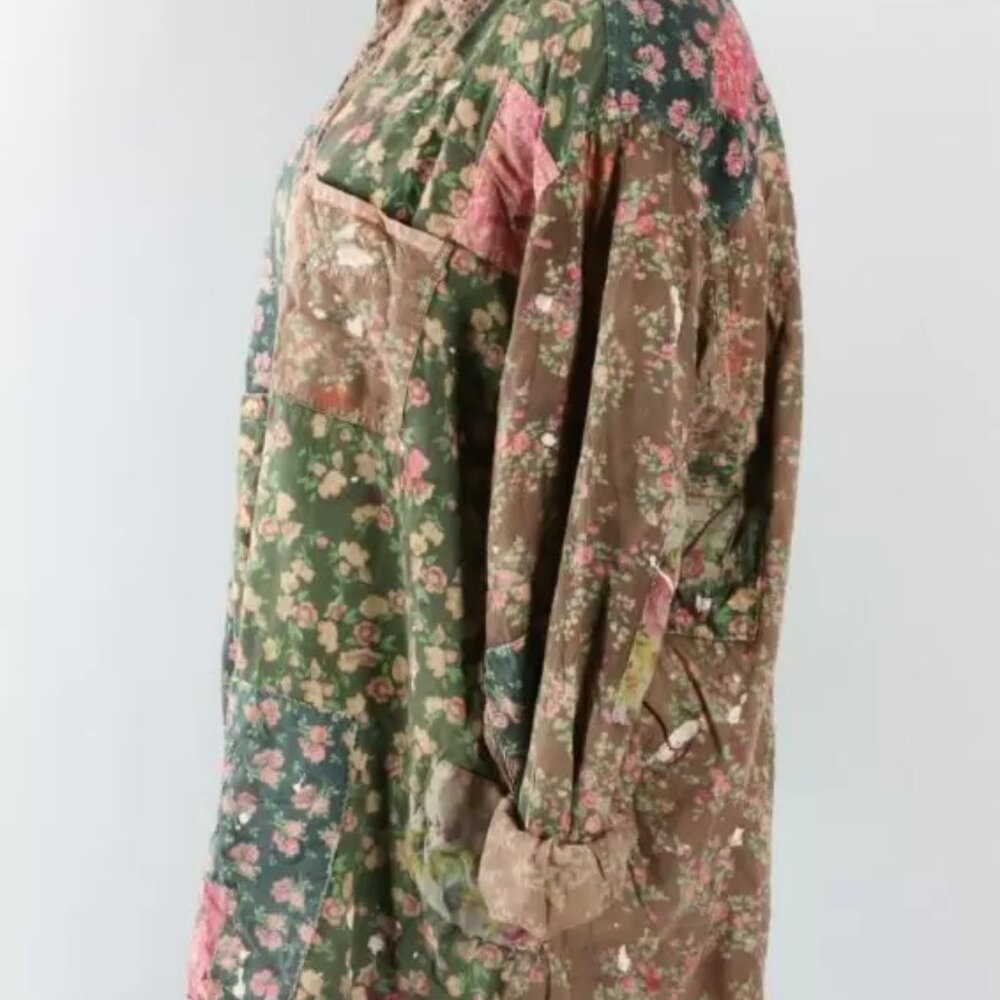MAGNOLIA PEARL Piecewise Landes Shirt Top 1805 Agustin NWT - Picture 5 of 10
